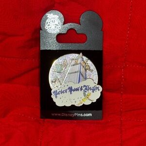 Disney World Parks Trading Pin 2006 Peter Pan’s Flight Spinner Pin NEW